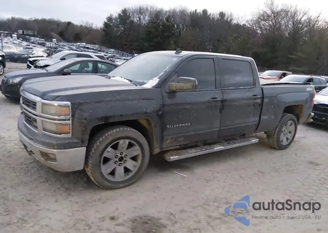 2015 Chevrolet Silverado 1500 2Lt из США, поврежденный, VIN 3GCUKREC4FG191106